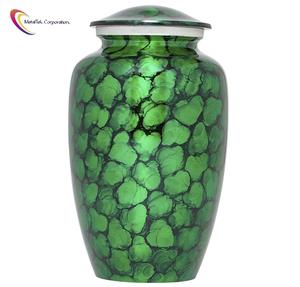 Urna Funeraria de Metal Decorativa en Color Verde Nube Personalizable, Estilo Adulto, Precio al por Mayor, Caja de Recuerdos - Product Image 2