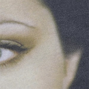 เสื้อยืดผ้าฝ้ายฟอก100% สไตล์ฮิปฮอปทรงโอเวอร์ไซส์ลำลองพิมพ์ลายภาพเหมือนแนวย้อนยุคแนววินเทจ - Product Image 6