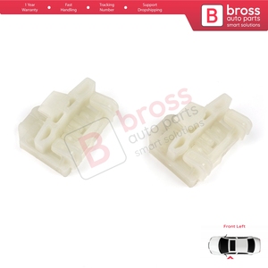 Clips de Reparación del Regulador de Ventanas BWR46, Delantero Izquierdo, para A4 B5 Polo 6N Passat B5 3B Superb MK1 8D0837461 - Product Image 3