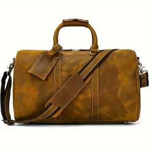 Custom <b>Leather</b> Duffle <b>Bags</b> for <b>Men</b> and Wholesale <b>Leather</b> Travel <b>Weekend</b> Sports Gym Duffel <b>Bag</b> - Product Image 6