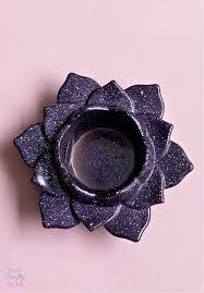 Soporte de vela de resina decorativo moderno hecho a mano elegante soporte de luz de té para el hogar artesanías de resina de regalo - Product Image 5