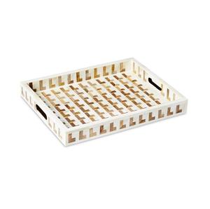 Bandeja de MOP de Lujo Creada con Incrustaciones de Concha de Precisión que Ofrece un Atractivo Visual Impresionante y un Diseño de Superficie Suave - Product Image 3