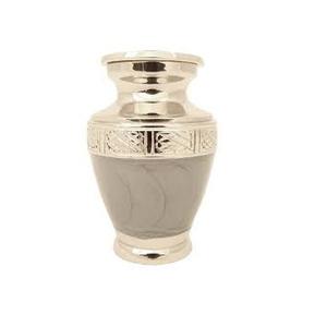 Token Urn Mother Pearl Metal Esmalte Acabado Aluminio Brillante Urna de cremación Recuerdo funerario Urnas de cenizas humanas - Product Image 5