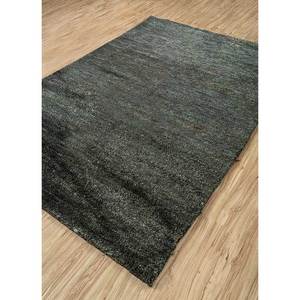Alfombra Rectangular de Yute y Cáñamo Gris y Negra, Tejida a Mano, para Entrada y Pasillo, Uso Doméstico - Modelo Skjt-14 - Product Image 2