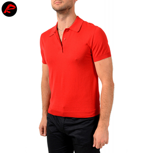 เสื้อโปโลสำหรับผู้ชายเสื้อกอล์ฟแขนสั้นลายเรียบปักโลโก้ตามสั่ง - Product Image 2