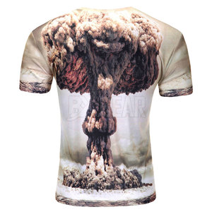 T-shirt pour homme imprimé par sublimation avec matériau léger, style à manches courtes, parfait pour les journées d'été décontractées - Product Image 2