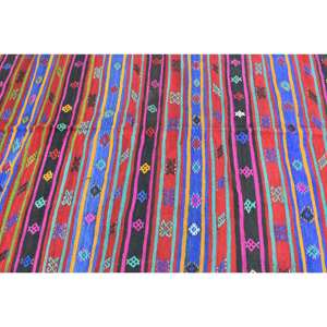 Tapis Vintage Turc Rouge Laine Seagrass 5 X 9.4ft Chef-d 'œuvre Ethnique Grande Zone Patchwork Latex Rectangle Couloir 10mm Tapis De Chambre - Product Image 5