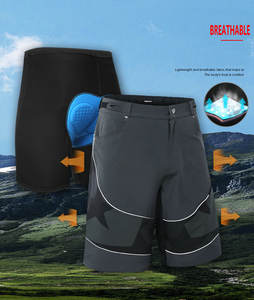 Pantalones Cortos Deportivos de Motocross Transpirables y Cómodos de Talla Grande Personalizados de Fábrica, de Secado Rápido y Anti-UV para Carreras de MTB, BMX y MX - Product Image 3