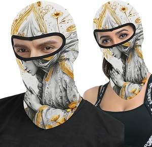 Digital Printing Elastic Full Face Ski <b>Mask</b> Balaclavas Wholesale Helmet Cotton Black Sports Fishing Image - Product Image 4