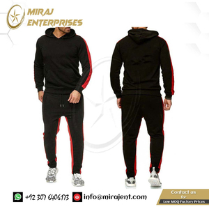 Ensemble de vêtements de sport décontractés pour hommes, sweat-shirt 2 pièces de haute qualité, pantalon de survêtement à capuche zippé, survêtement de marque à la mode avec logo - Product Image 4