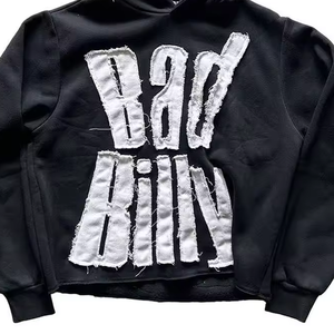 Stitchmode Manufacturer Heavyweight Vintage Distressed Acid Wash Thermal Hoodie Blank Streetwear Cropped Hoodie <b>Men</b> - Product Image 2