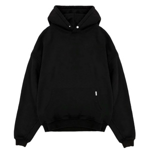 Streetwear de haute qualité pour hommes, pulls à capuche, logo brodé personnalisé, sweats à capuche vierges de créateur en molleton de coton pour l'hiver, vente en gros - Product Image 5
