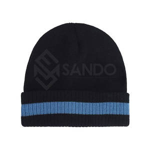 Calidad Premium Último diseño Beanie Sombreros Venta al por mayor 100% Lana & Algodón Personalizado Beanie Sombreros - Product Image 1