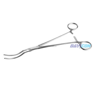Pince d'anastomose Glover Spoon 2 3/8 po à mâchoires larges, instrument chirurgical cardiovasculaire en acier inoxydable - Product Image 4