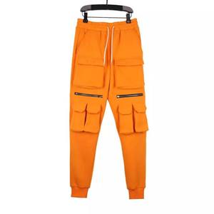 Pantalon de survêtement Cargo décontracté avec Logo imprimé, vêtement de sport, avec cordon de serrage et poches, 2022 - Product Image 3