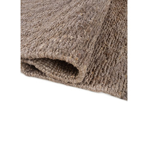 Alfombra de Yute Anudada a Mano Nomadic Threads Pkjt-103 Gris y Negra, Rectangular de 9x12, con Patrón Abstracto, para Sala de Estar o Pasillo - Product Image 2