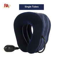 Masseur cervical électrique gonflable réglable pour la relaxation et le soulagement de la douleur à domicile, unisexe