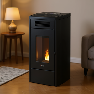 Estufa de Pellets Atena Plus 12 T2 de Acero Antracita, 5 Estrellas, 12kW, Clase A+, 7023117 - Product Image 3