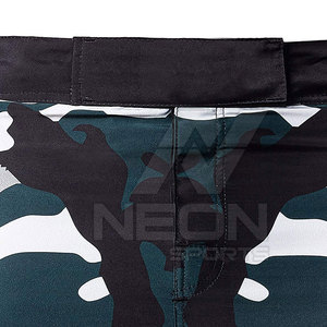 New Style <b>Men's</b> MMA <b>Shorts</b> Solid Color 100% Polyester Casual Eco-Friendly Made in Pakistan Quick Dry - Product Image 5