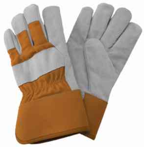 Guantes de trabajo de cuero de última llegada, diseño de protección de manos, diseño personalizado, colores pesados, guantes de trabajo de cuero antiquímicos - Product Image 1