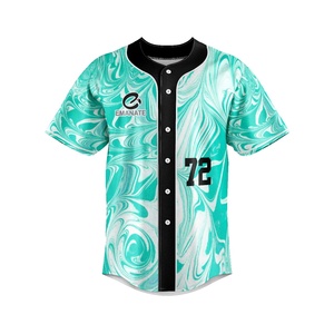 Venta caliente Sublimación completa Béisbol Jersey Camisas Equipo Personalizado Béisbol Jersey - Product Image 5