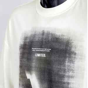 T-shirt de haute qualité à col rond, impression sérigraphique personnalisée, t-shirt en coton Pima premium 180 g/m² pour hommes - Product Image 5