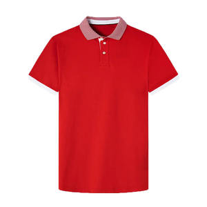 Venta caliente de fábrica Polo hombres personalizados verano Polo camisetas algodón manga corta liso Polo camisa para la venta - Product Image 5