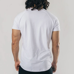 เสื้อยืดคอกลมเนื้อผ้าระบายอากาศดี เหมาะสำหรับใส่ในชีวิตประจำวันช่วงฤดูร้อน ผ้าฝ้ายเนื้อนุ่ม ยืดหยุ่น สวมใส่สบาย ดูสะอาดตา - Product Image 6