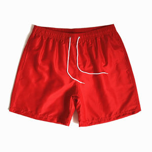 Custom Logo <b>Men's</b> Gym <b>Shorts</b> 100% Cotton Breathable Casual Mid Waist Drawstring Closure Solid Hot Pattern Hot Sports <b>Shorts</b> - Product Image 1