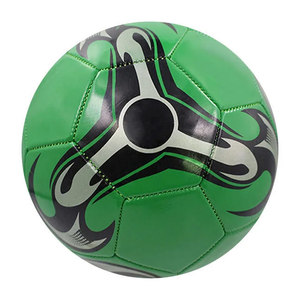Balón de fútbol de cuero ecológico para unisex OEM, balón de fútbol de cuero PU a granel - Product Image 1