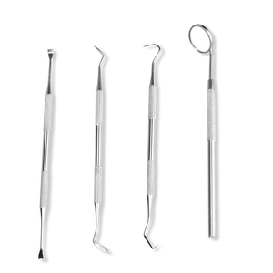 Best Stainless Steel Dental Scaler Hygiene Kit <b>Teeth</b> <b>Cleaning</b> <b>Tool</b> For Dentist Sutur Kit Medic Instrument - Product Image 1
