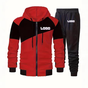 Chándales Deportivos para Hombre de 2 Piezas con Cremallera Completa, para Gimnasio y Jogging, Impresión Personalizada, Chándales de Alta Calidad, Fabricante Mayorista OEM, Unisex - Product Image 5