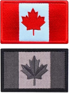 Écusson brodé personnalisé du Canada – Feuille d'érable rouge canadienne – Écusson thermocollant – Symbole du Canada – Écusson brodé - Product Image 5