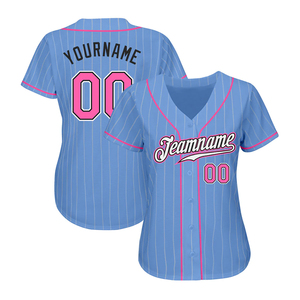 Vêtements d'entraînement Maillot de baseball Fermeture à boutons Maillot de sport anti-transpiration d'été avec design imprimé par sublimation - Product Image 3