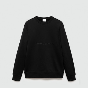 Sweatshirts vierges personnalisés de haute qualité Impression de logo Vente en gros 100% coton Pull lourd Hommes Sweatshirts à col rond - Product Image 1