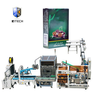 Automatic 25g 50g Hookah Shisha Cartoning Packing Line Molasses Shisha Hookah Pouch Box Machine - Product Image 1