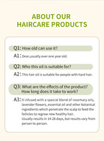 Serum Minyak Rambut Anti Ketombe 100% Alami, Minyak Jarak, Menutrisi, Memperbaiki, Perawatan Rambut, Memperkuat Akar Rambut 2-in-1