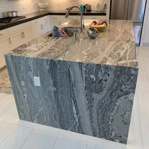 Promesse Design moderne noir or granit carrelage finition polie comptoir pour cuisine hôtel sol origine indienne pierre naturelle - Product Image 1