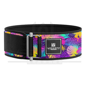 Cinturón de gimnasio para levantamiento de pesas, sublimación profesional, entrenamiento de fuerza, logotipo personalizado, cinturones autoblocantes de nailon Unisex - Product Image 2