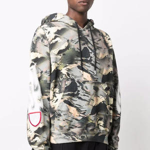 Vente en gros de pull à capuche de sport de grande taille avec logo personnalisé pour hommes sweat à capuche en coton et polyester brodé pour l'hiver technique de sublimation - Product Image 3