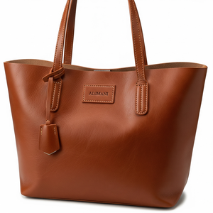 Adimani กระเป๋าถือหนัง Nappa คุณภาพสูงหรูหราสำหรับผู้หญิงพร้อมโลโก้ที่ออกแบบได้เอง - Product Image 1