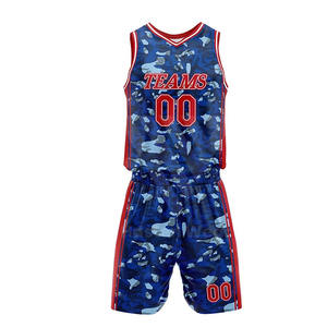Conjunto de Uniforme de Baloncesto con Diseño Único y Logotipo Personalizado para Hombre, en Oferta, Talla Grande, Transpirable, 100% Poliéster - Product Image 2