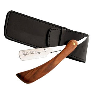 Couteau de rasage pliant en acier inoxydable, rasoir de barbier pour coupe de cheveux, lame interchangeable, rasoir droit pliant personnalisé en acier inoxydable - Product Image 2