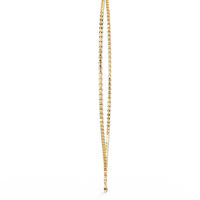 SHREERAJ SOLITAIRE Collier chaîne ethnique en or massif 14K pour femme, pendentif diamant de laboratoire taille brillant 5,12 carats IGI