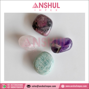 Gama exclusiva de calidad superior para lograr el equilibrio y la paz Juego de regalo de piedras preciosas naturales Kit de cristales de intención de armonía - Product Image 2