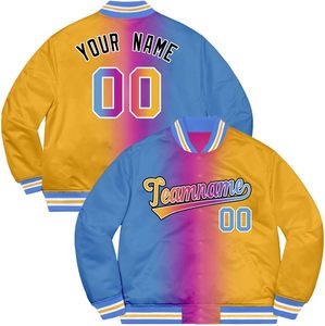 Men's Vintage Style Canvas <b>Baseball</b> <b>Bomber</b> <b>Jacket</b> Stand Casual Regular Fit Solid Fleece Winter Waterproof Breathable Embroidered - Product Image 2