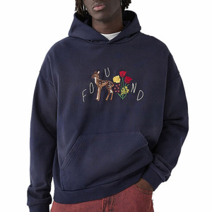 Venta al por mayor mejor diseño sudaderas con capucha para hombre ligero color sólido 100% algodón para la temporada de invierno servicio OEM disponible - Product Image 4