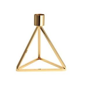 Home Decoration Metal Candle Holder Candle <b>Stand</b> for Lighting and Set Stylish Antique Finish Decorative Candle Jar Holder - Product Image 2