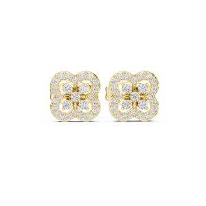 Pendientes de aro de diamante de moissanita de plata de ley 925 para mujer, pendientes de regalo de compromiso, joyería para mujer - Product Image 6