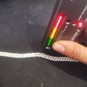 RB Gems Custom 925 Sterling Silver VVS Moissanite Fine Charm Bracelet Hip Hop Style Iced Cuban Link Chain Cross Branded Jewelry - Product Image 6